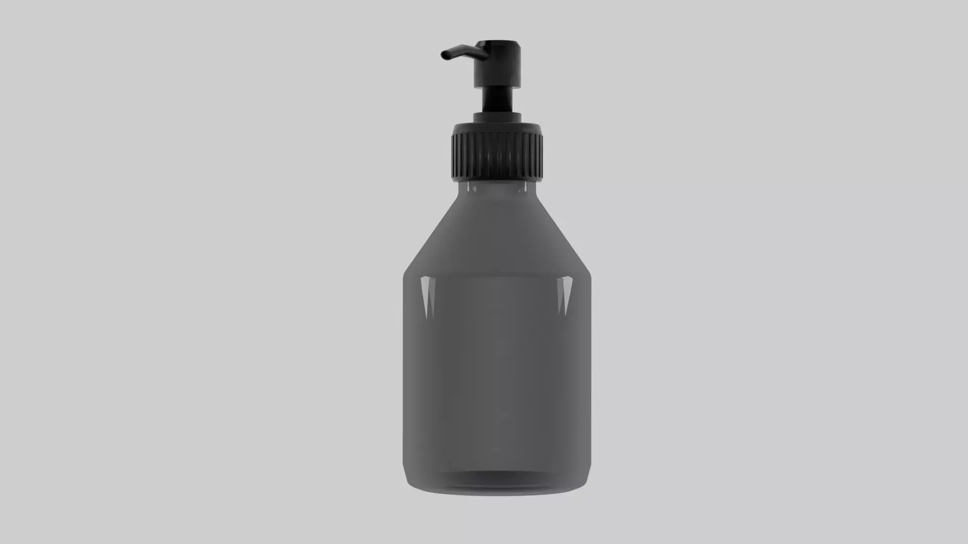 Glass bottle Free 3D model