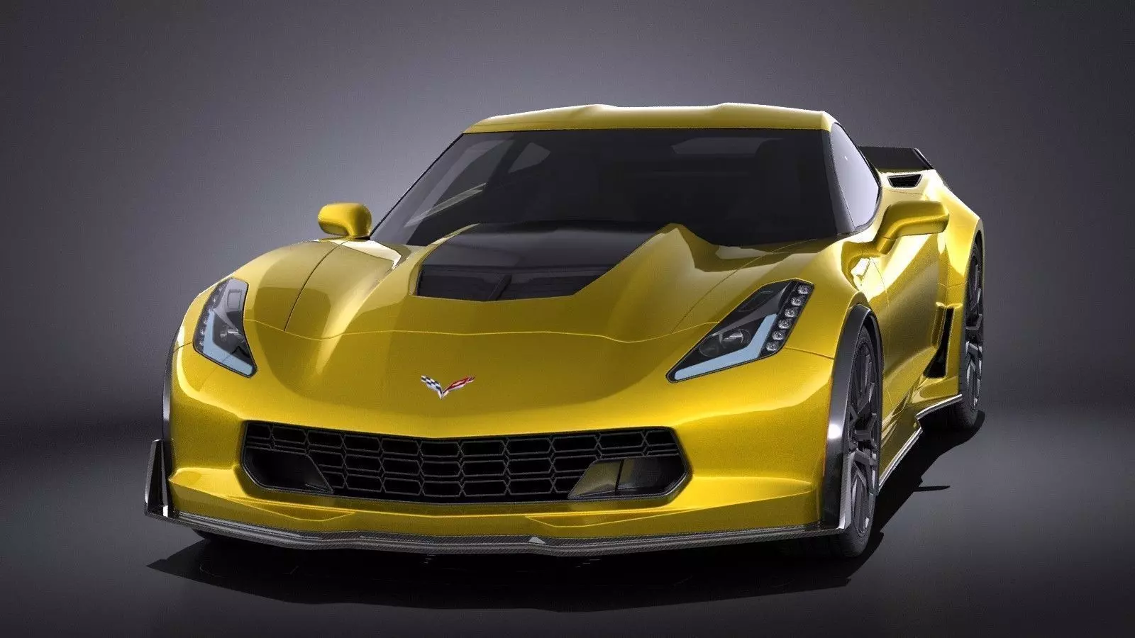 Chevrolet Corvette C7 Z06 2014 VRAY 3D model