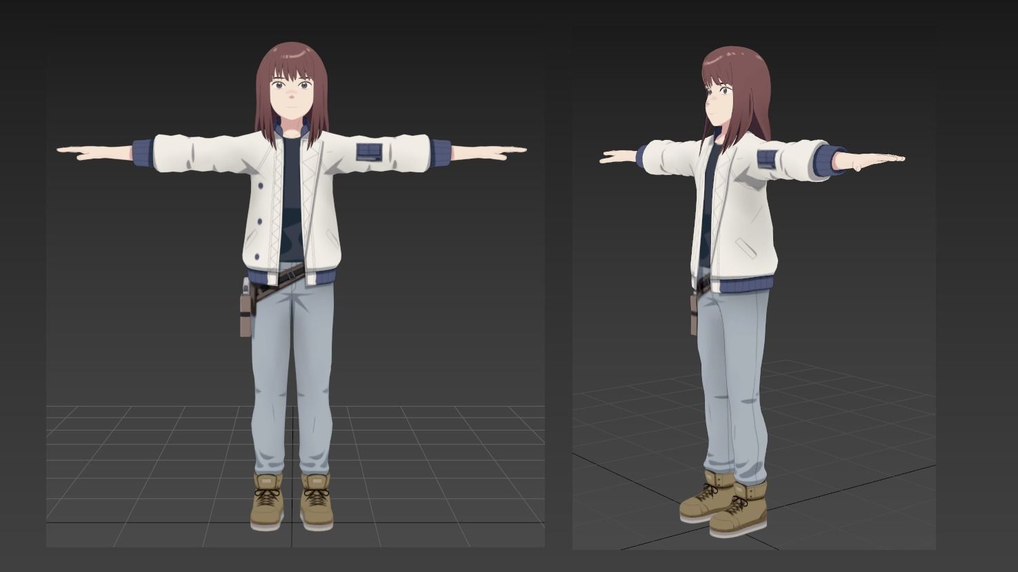 Kiruko heavenly delusion VRChat Avatar 3D model_1