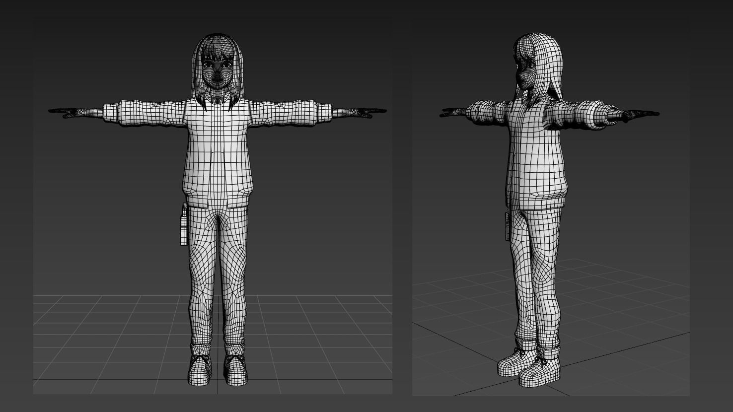 Kiruko heavenly delusion VRChat Avatar 3D model_4