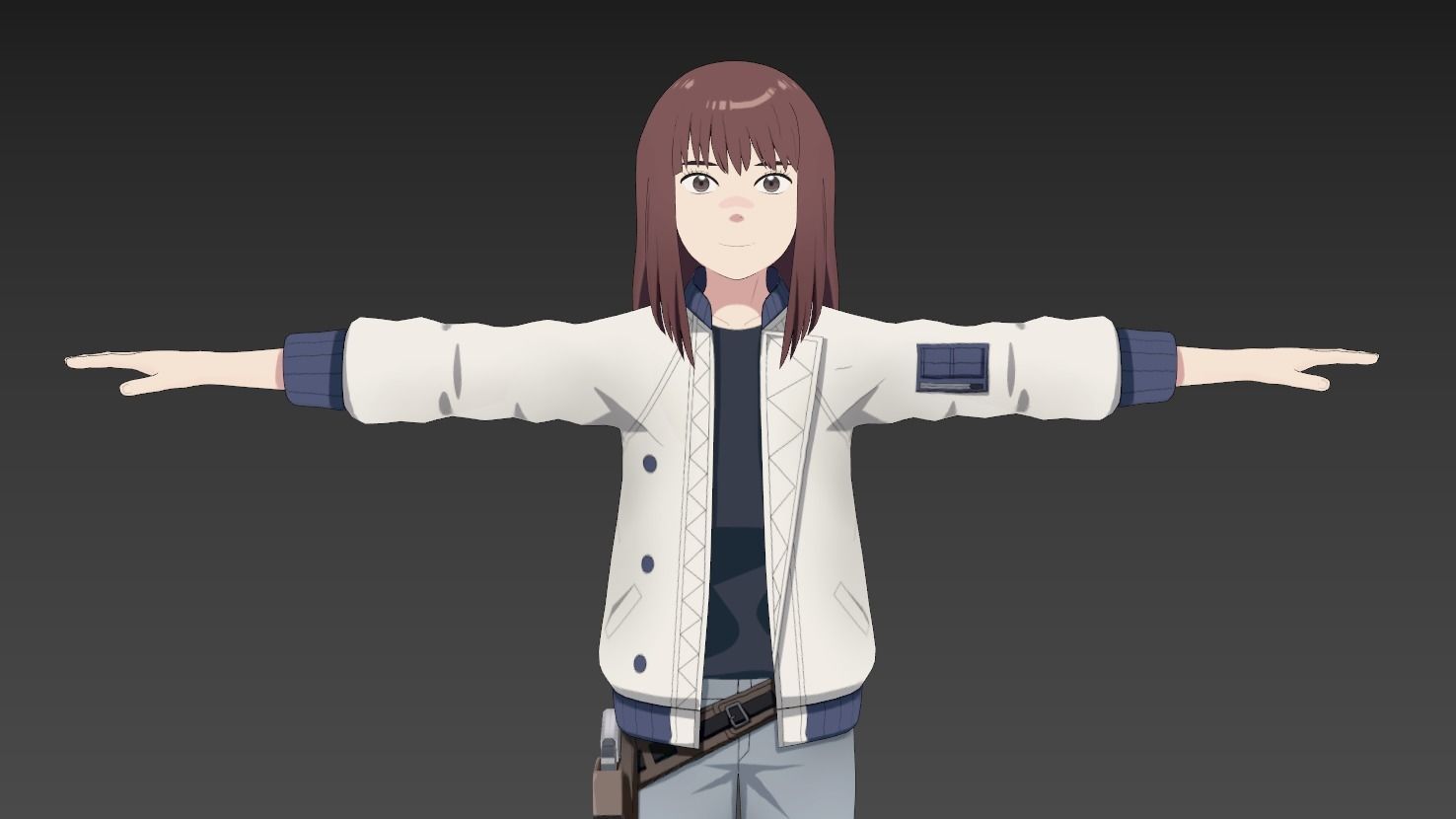 Kiruko heavenly delusion VRChat Avatar 3D model_5