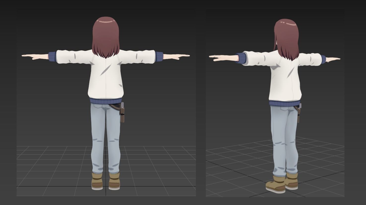 Kiruko heavenly delusion VRChat Avatar 3D model_2