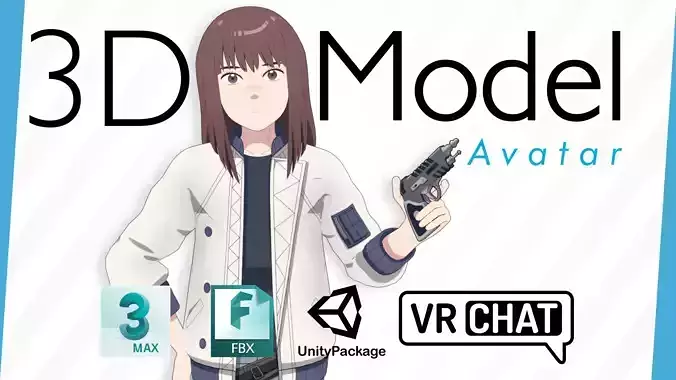 Kiruko heavenly delusion VRChat Avatar