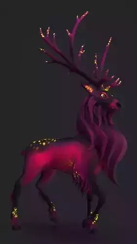 Stardust deer