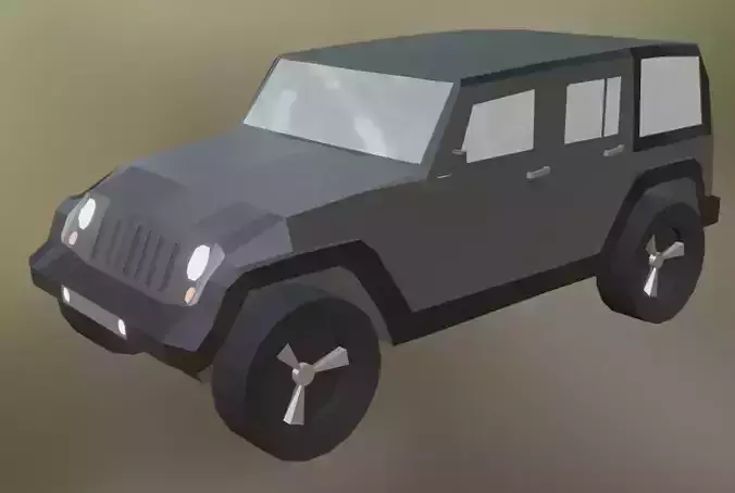 Just a low poly car