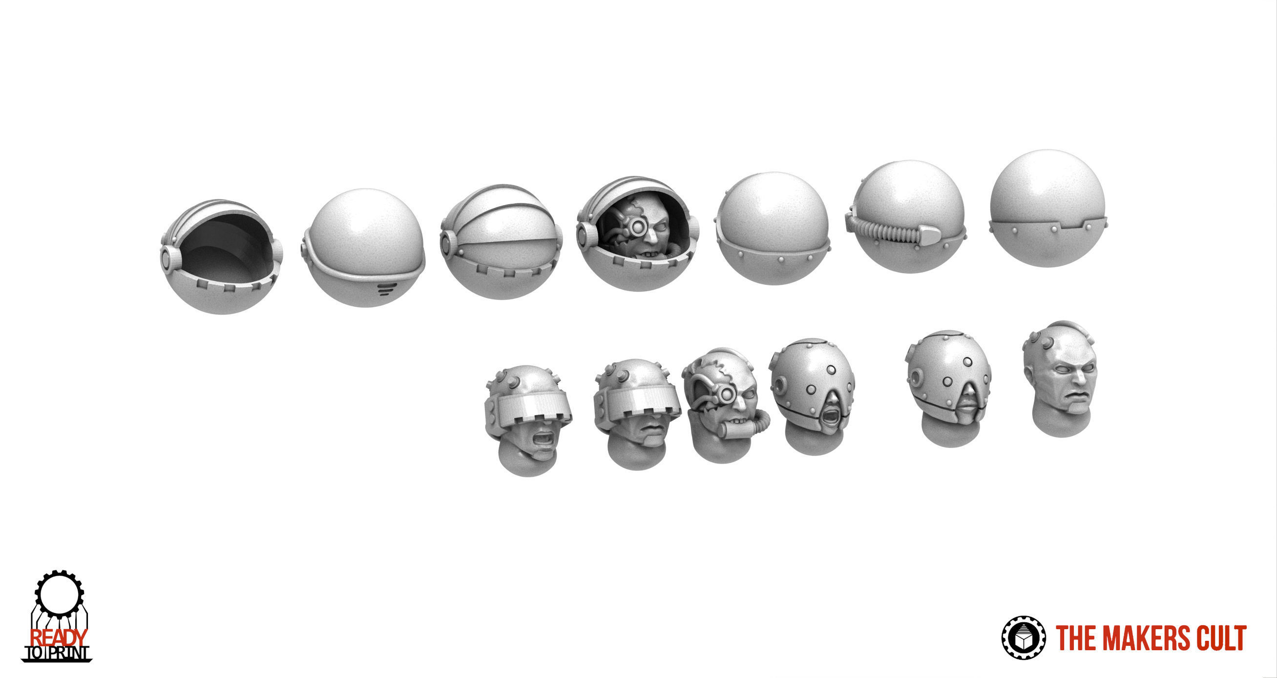 Dark Techno - Teslarite Channellers 3D print model_13