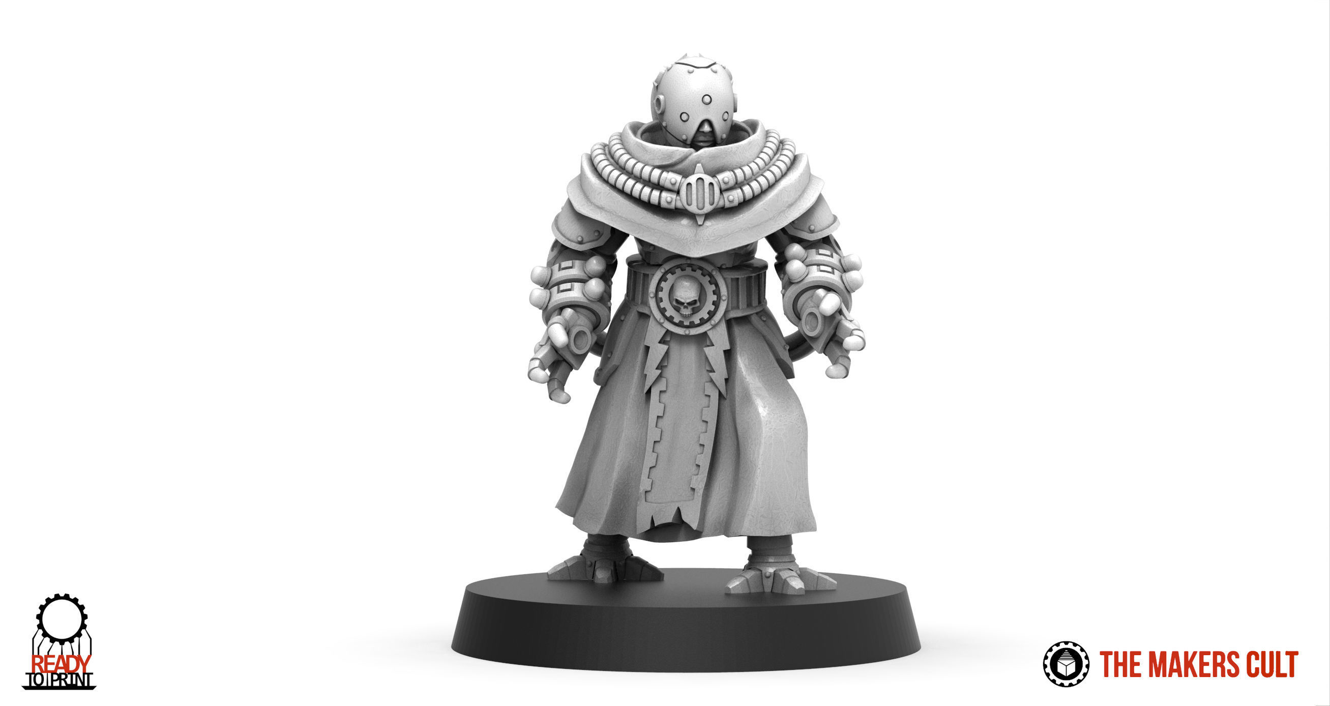 Dark Techno - Teslarite Channellers 3D print model_6