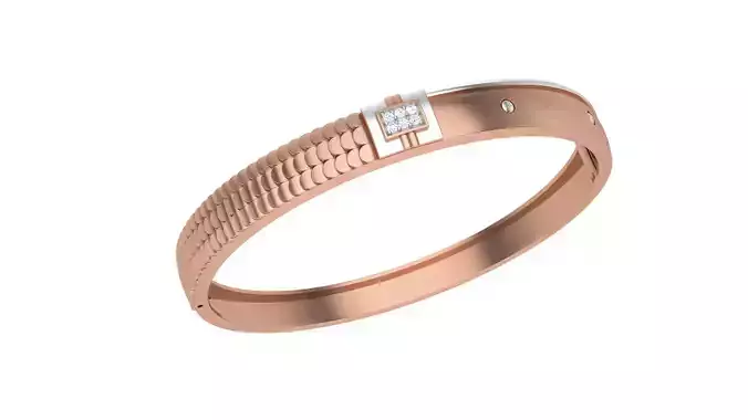 Screw Head Solid Diamond Unisex Bracelets 3dm stl renders obj 