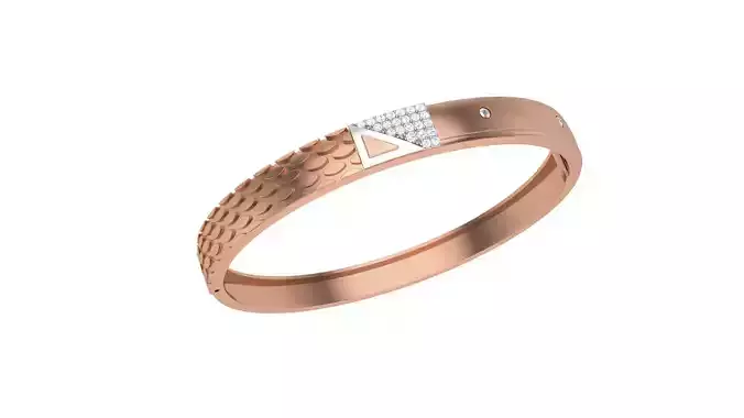 Screw Head Solid Diamond Unisex Bracelets 3dm stl renders obj 3D print model