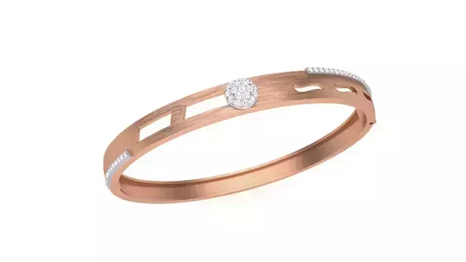 Solid Diamond Unisex Bracelets 3dm stl renders obj gltf glb 3mf