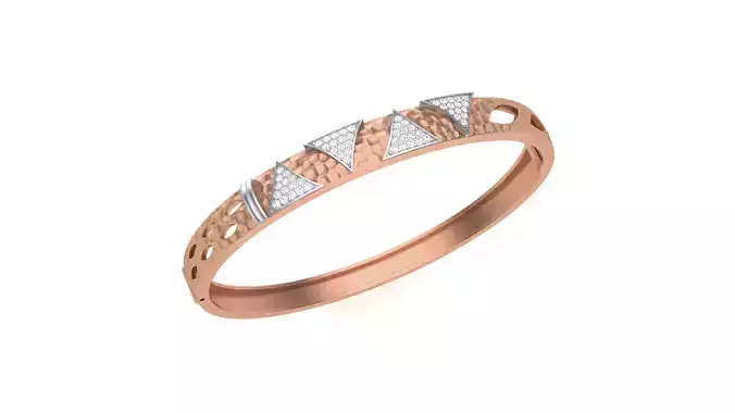 Solid Diamond Unisex Bracelets 3dm stl renders obj gltf glb 3mf