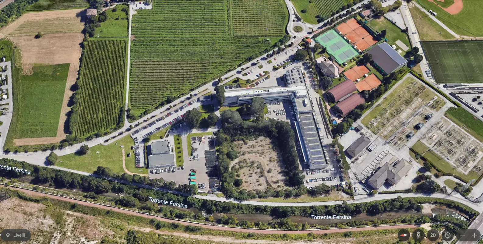 Dolomiti Energia Trento building 3D and 2D 3D print model_0