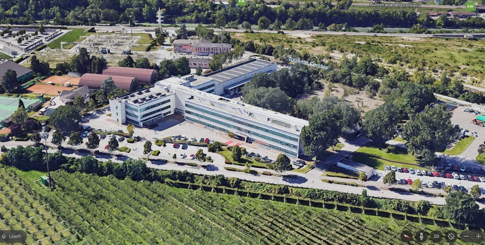 Dolomiti Energia Trento building 3D and 2D 3D print model_7