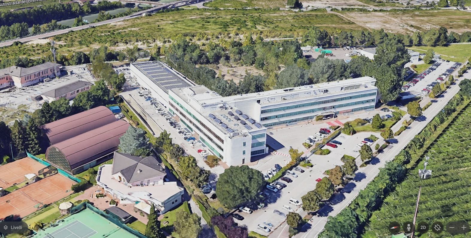 Dolomiti Energia Trento building 3D and 2D 3D print model_6