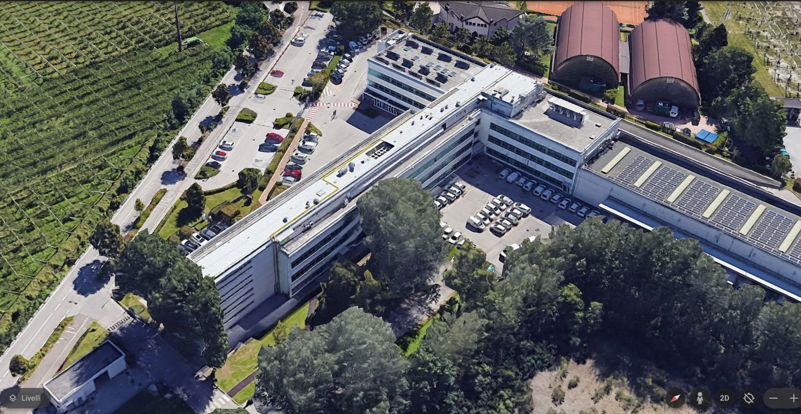 Dolomiti Energia Trento building 3D and 2D 3D print model_5