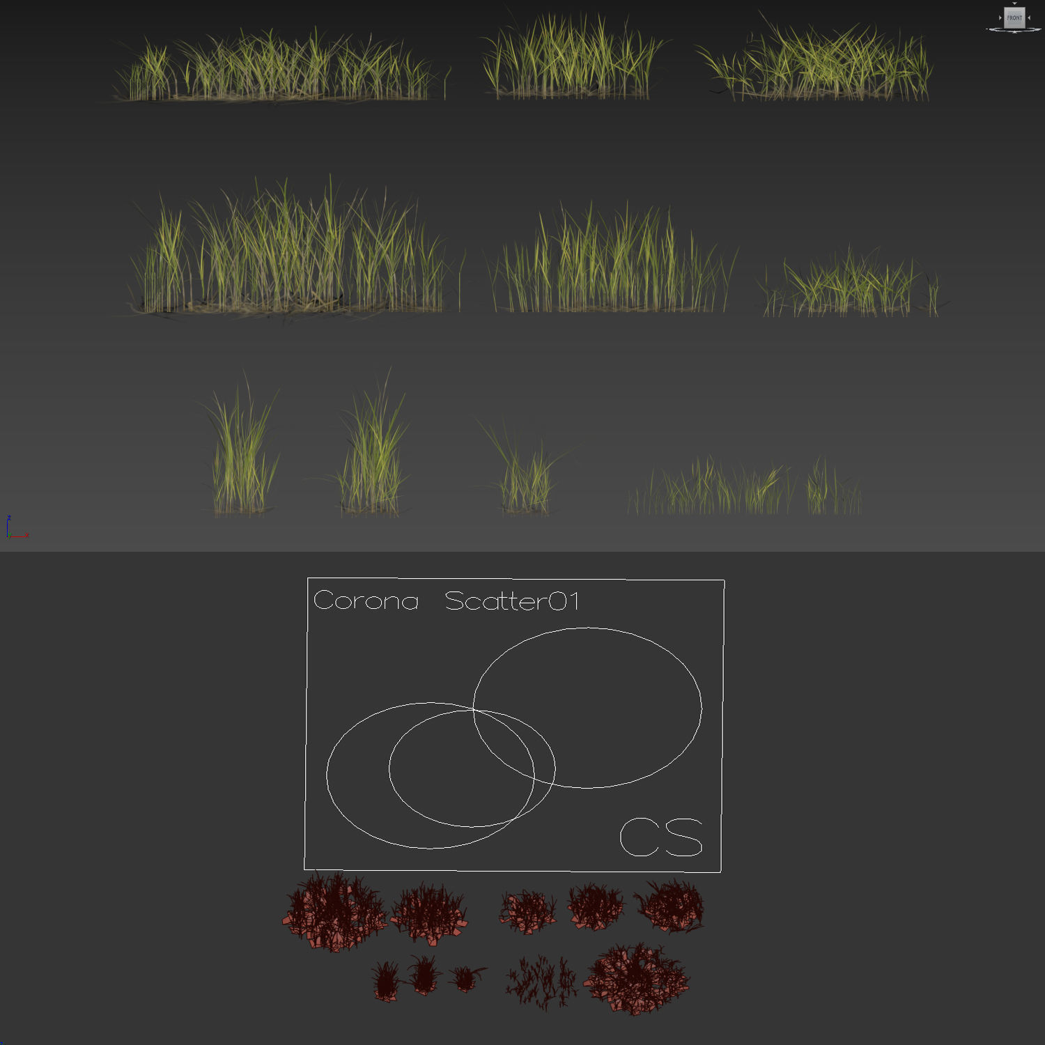 grass set07 3D model_6