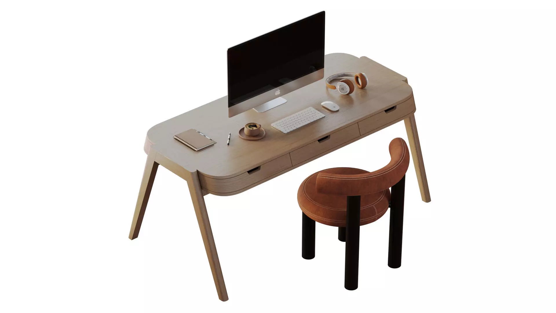 Table Teixeira Design Shelter 3D model_0