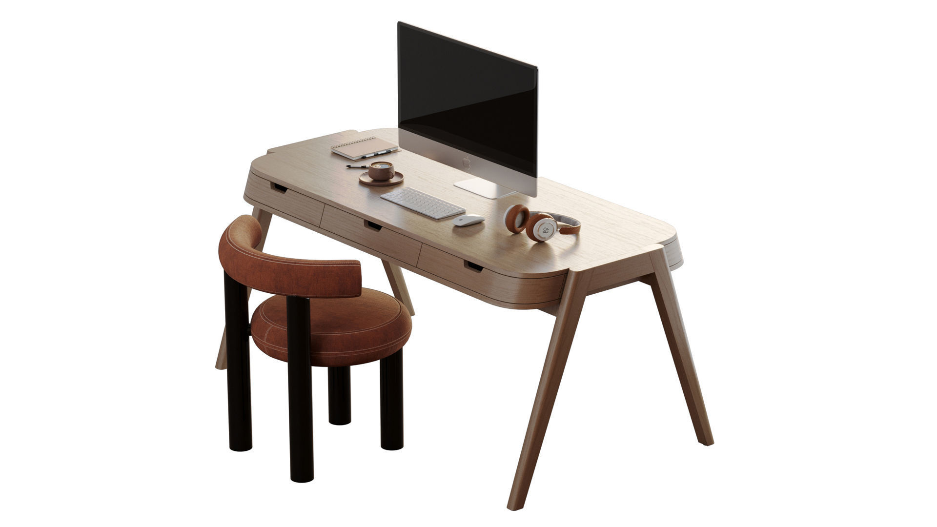 Table Teixeira Design Shelter 3D model_2