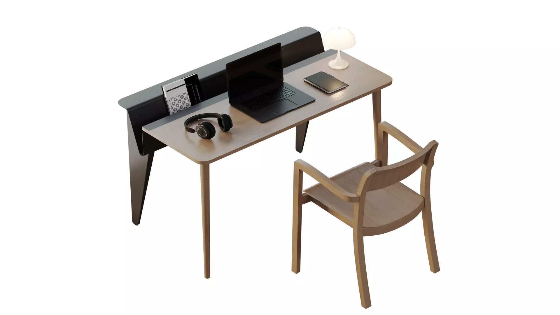 Table Teixeira Design Piano 3D model_0