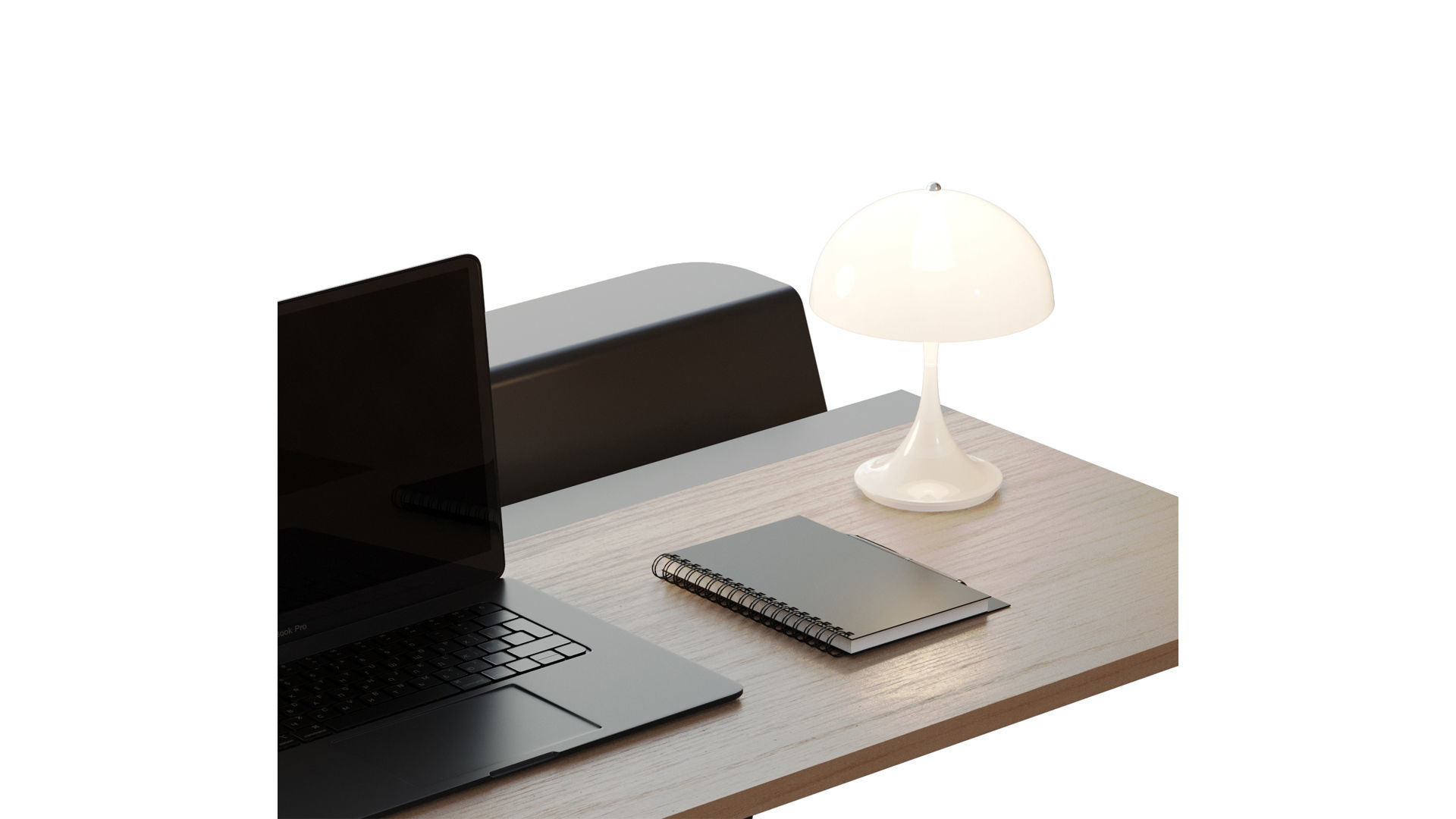 Table Teixeira Design Piano 3D model_5