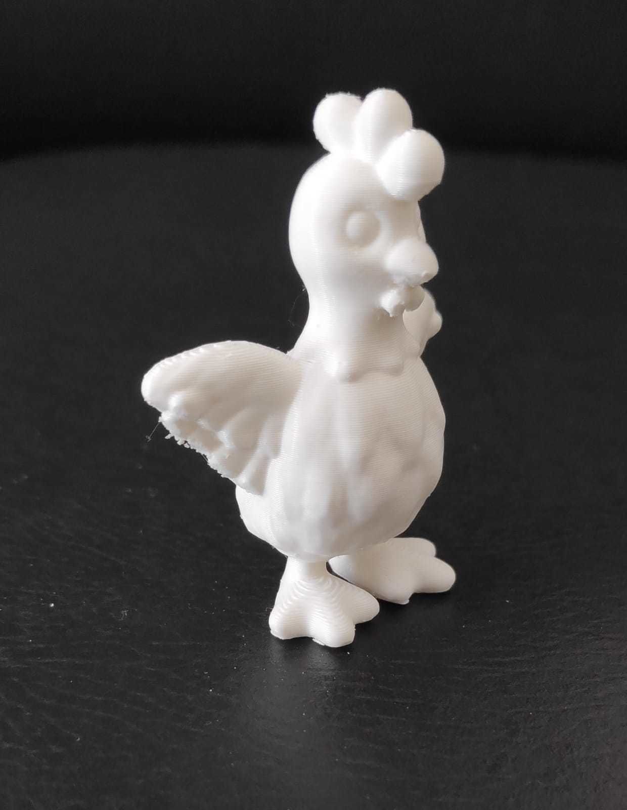 Open Wings Chicken 3D print model_11