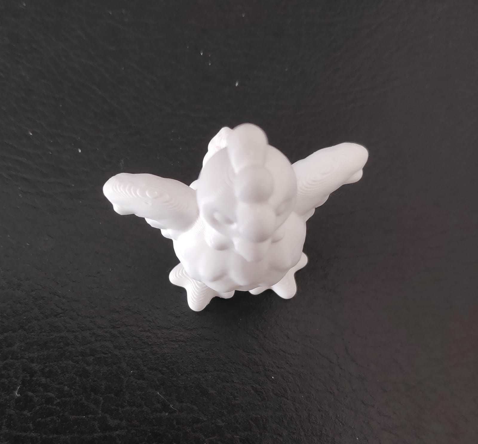 Open Wings Chicken 3D print model_14