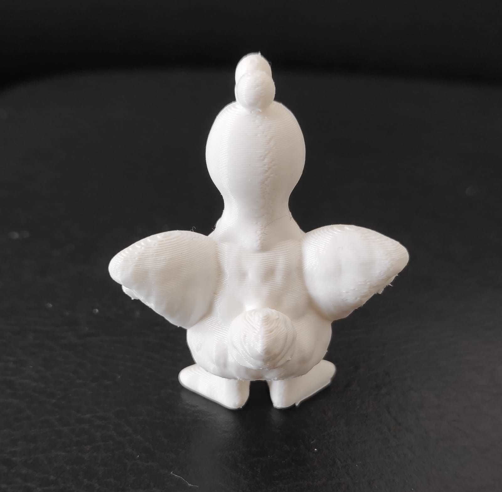 Open Wings Chicken 3D print model_8