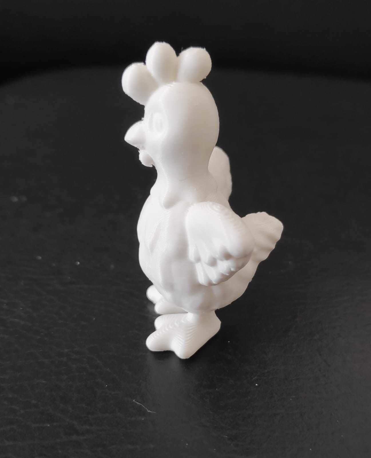Open Wings Chicken 3D print model_6