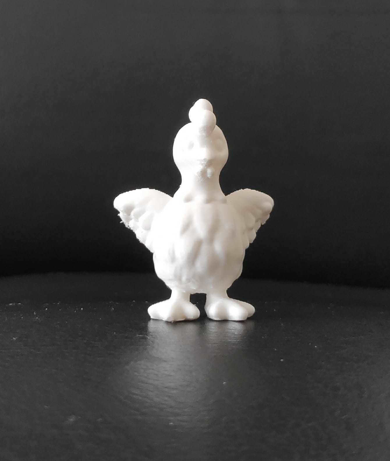 Open Wings Chicken 3D print model_15
