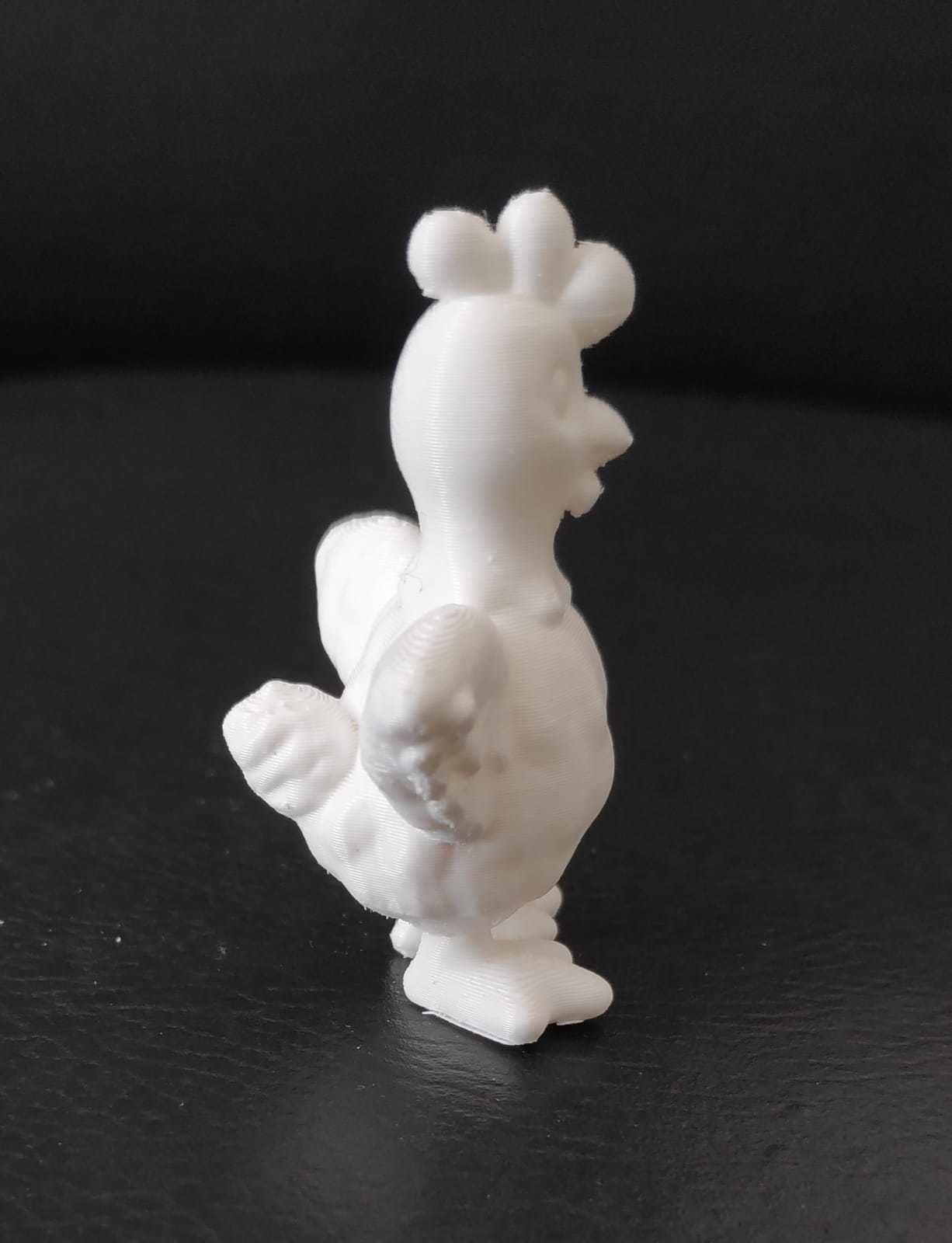 Open Wings Chicken 3D print model_10