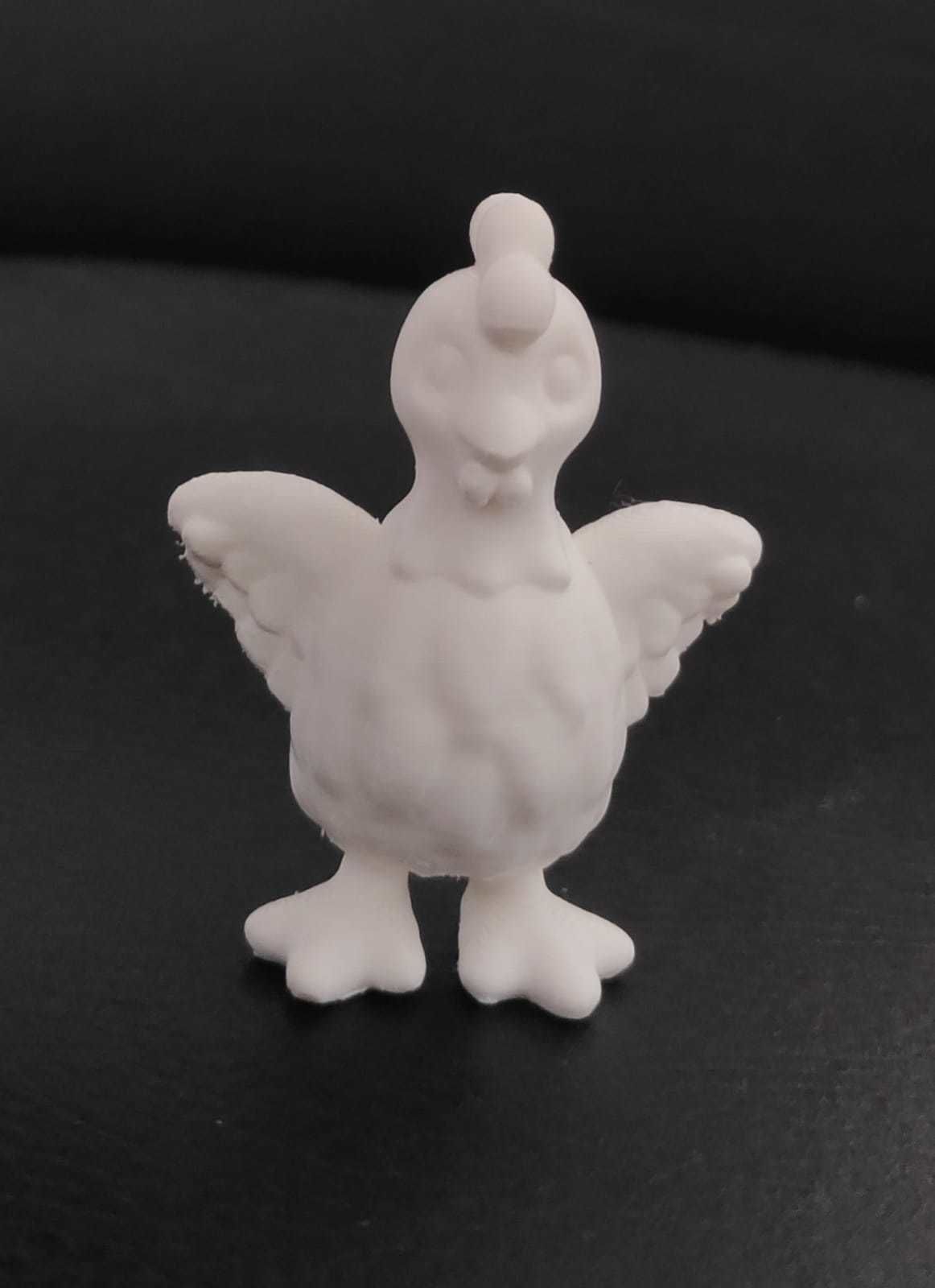Open Wings Chicken 3D print model_12