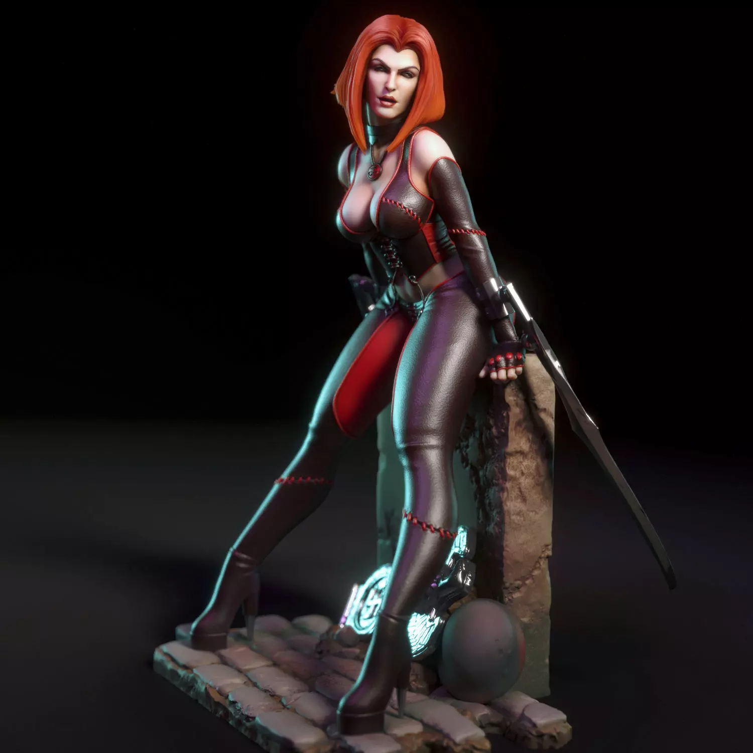 Rayne 3D print model