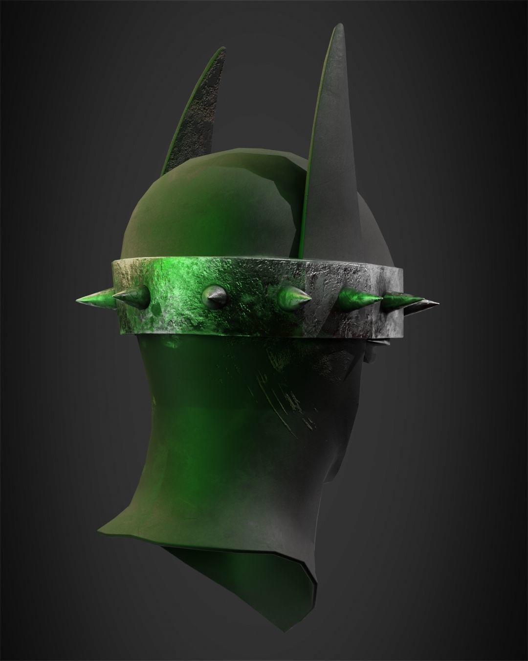 The Batman Who Laughs Mask for Cosplay 3D print model_7