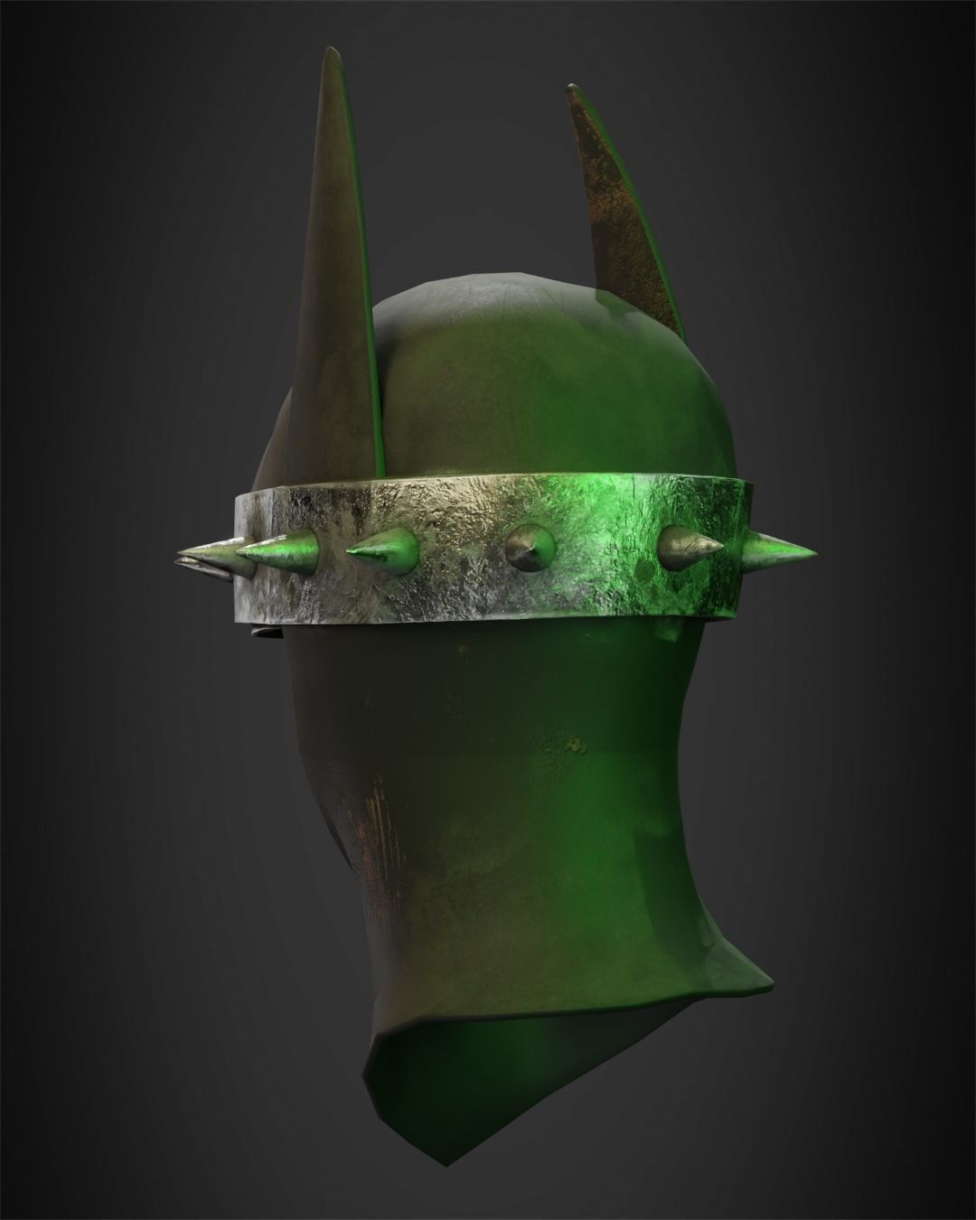 The Batman Who Laughs Mask for Cosplay 3D print model_5