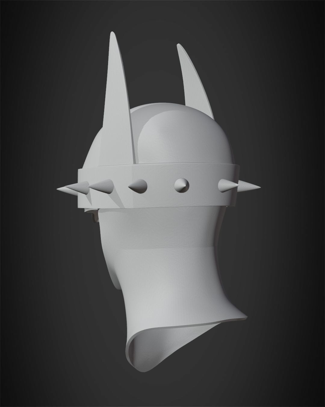 The Batman Who Laughs Mask for Cosplay 3D print model_11