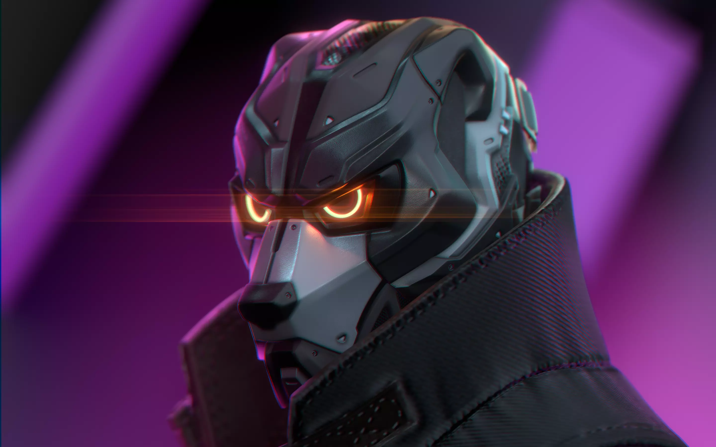 EVO BEAR - cosplay sci-fi mask - DIGITAL STL FILE FOR 3DPRINTING 3D print model_0