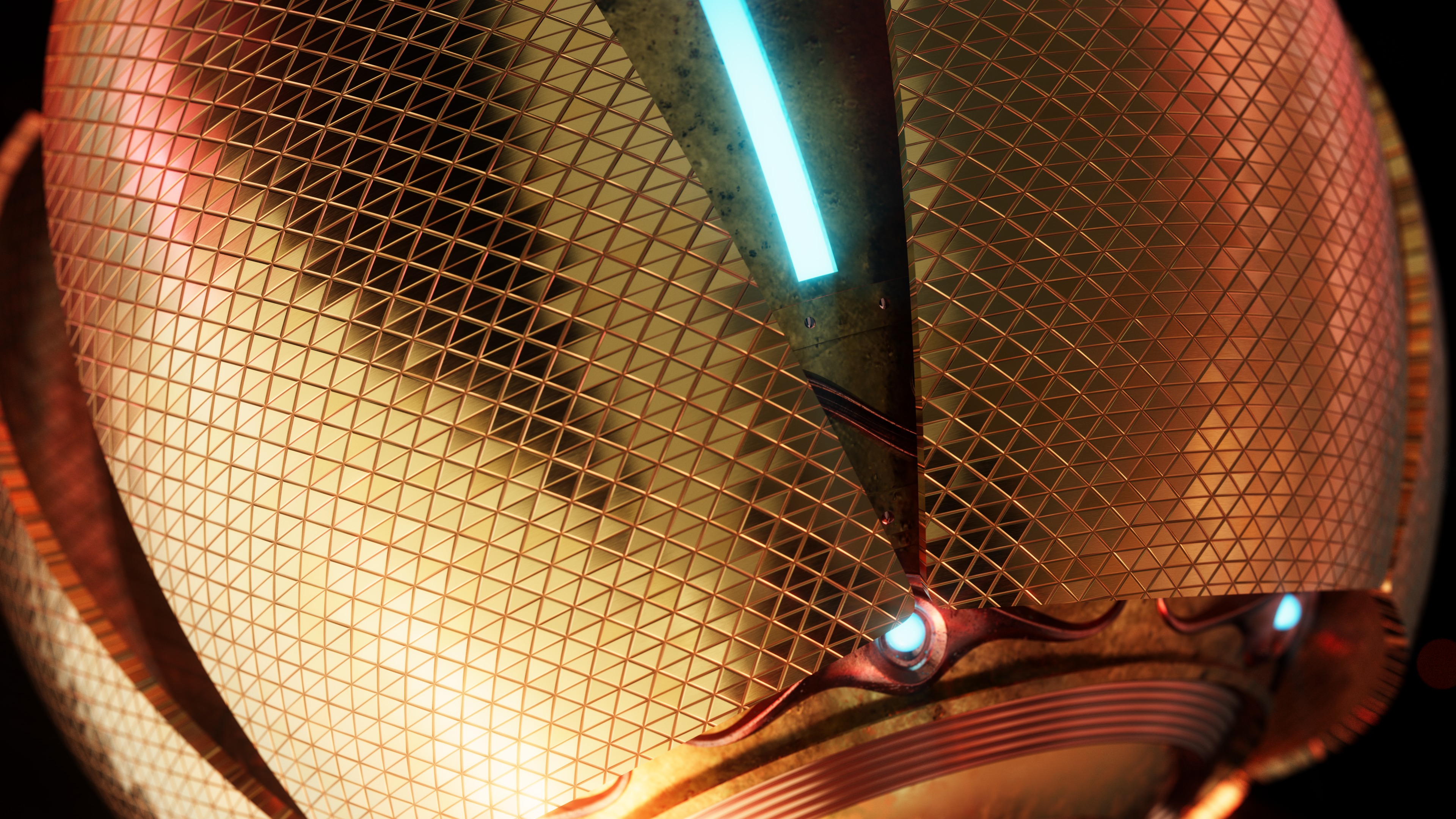 Sci-Fi mysterious sphere 3D model_9