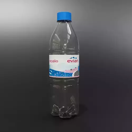 Bottle Evian