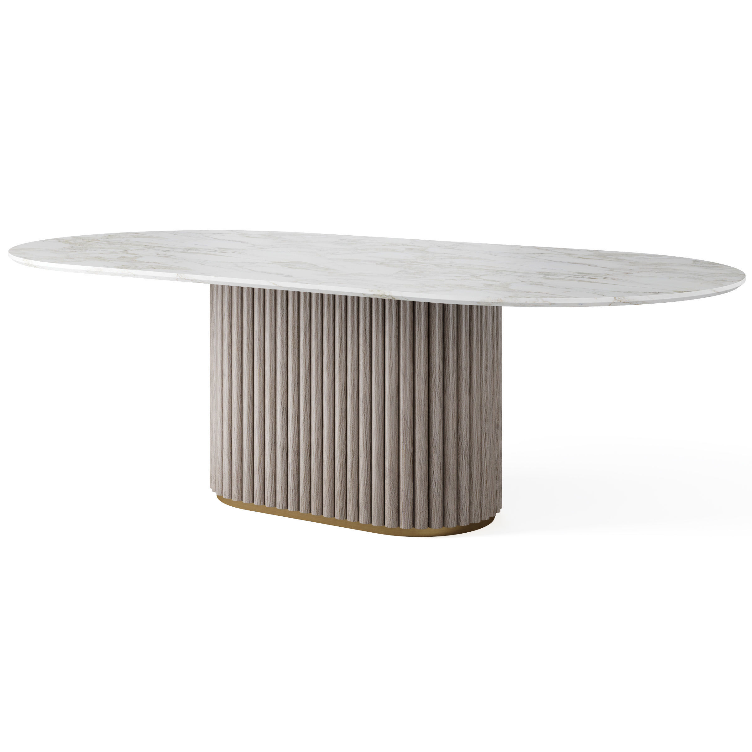 Dining Table HAMBURG by Cazarina 3D model_2