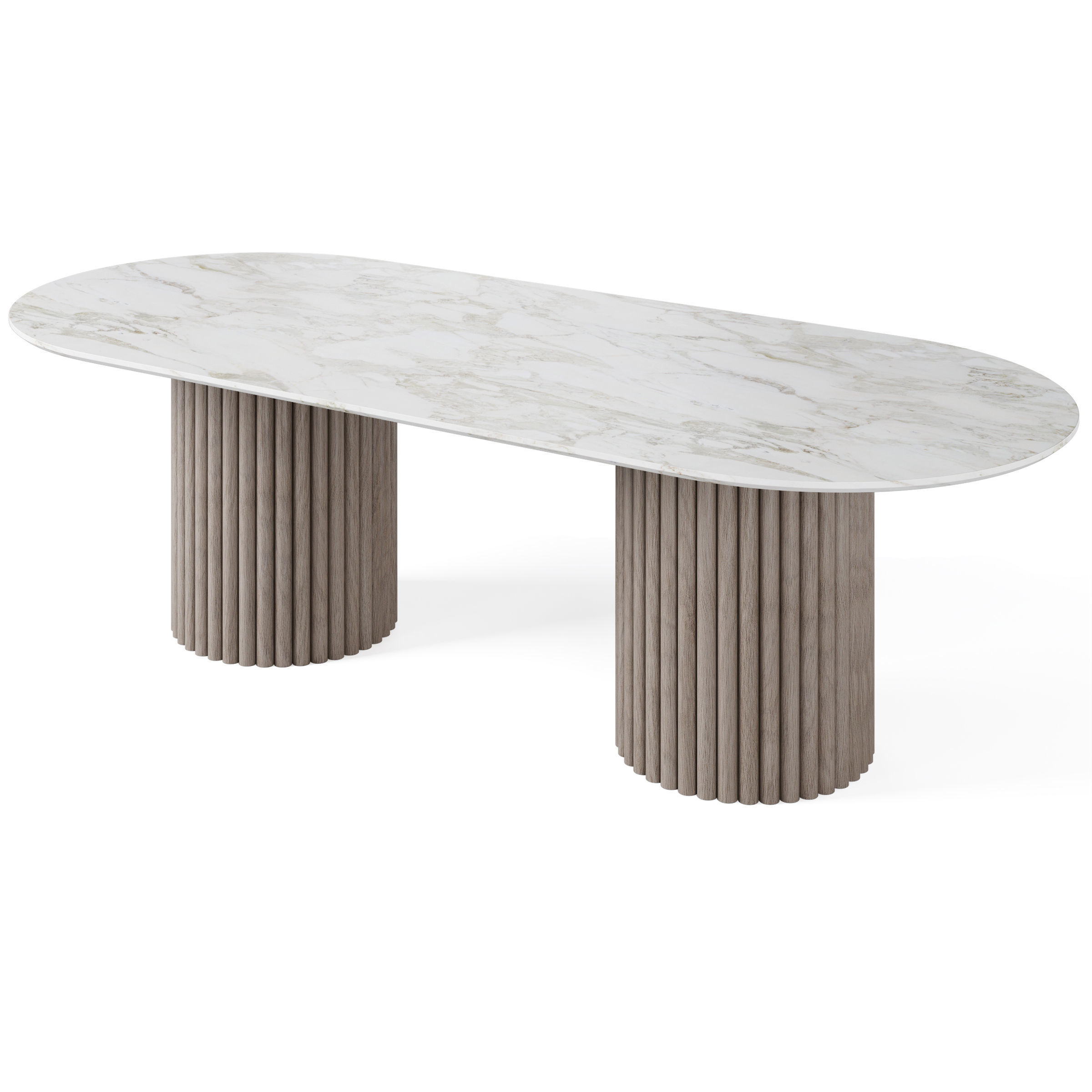 Dining Table HAMBURG by Cazarina 3D model_4