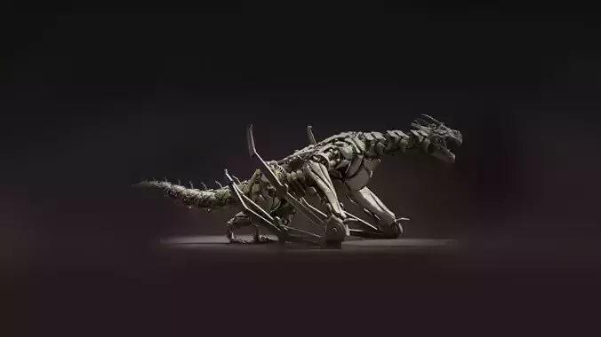 Mecha Dragon 3D model
