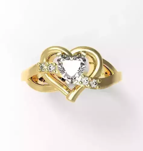 heart ring