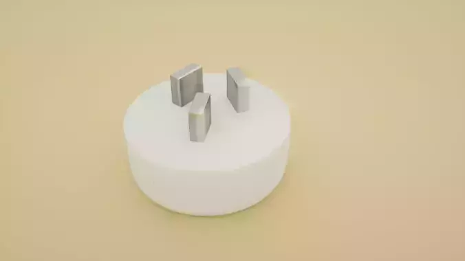 Plug three hole plug