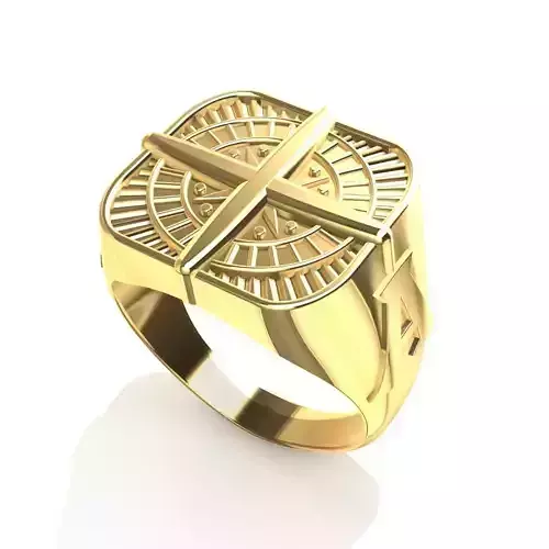 COMPASS OF GOD RING