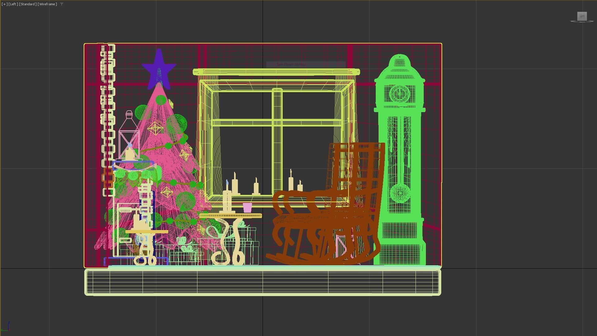 Christmas Room  3D model_3