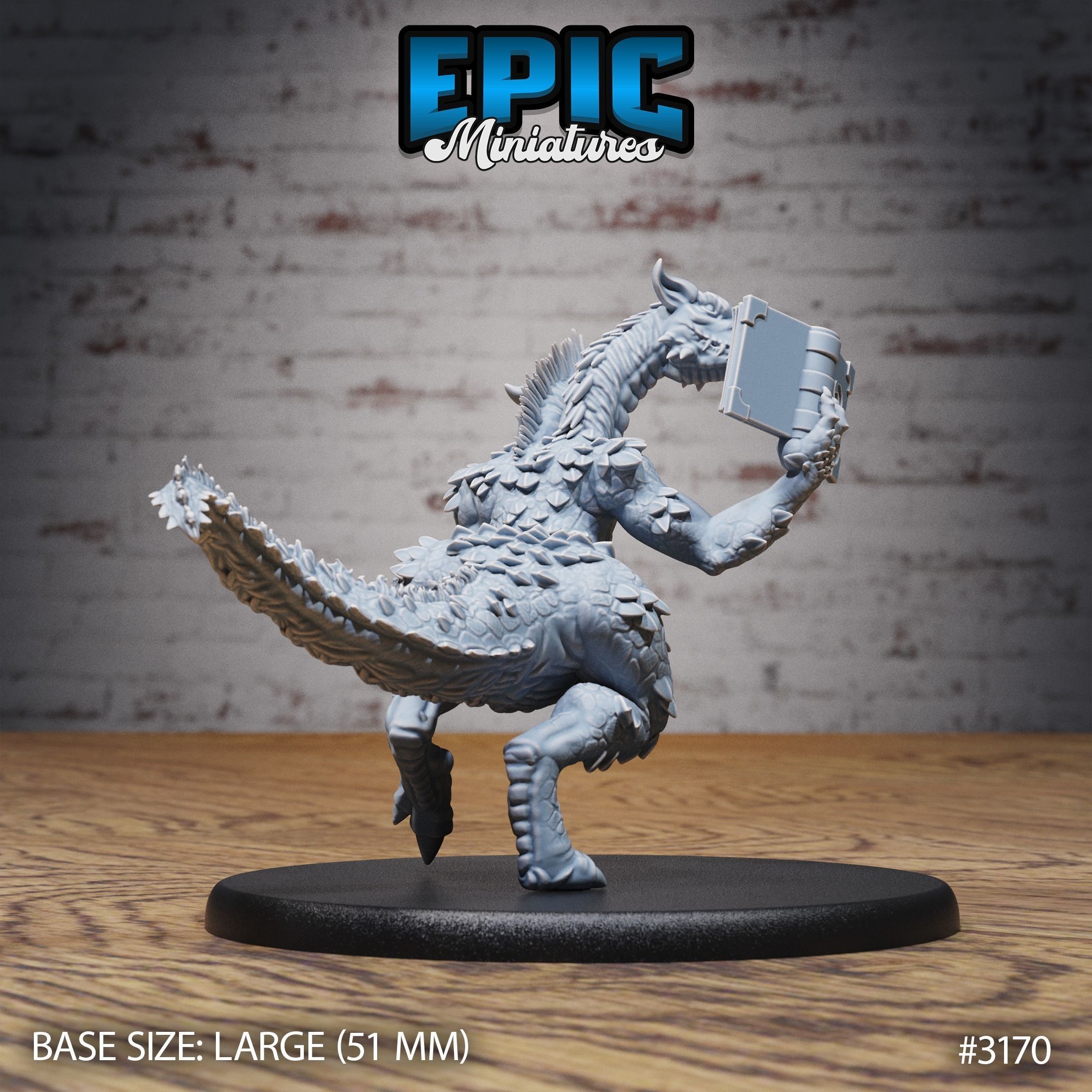 Two Headed Model Two Headed Dragon Set - DnD Tabletop Miniature 3D Model 3D model 3D ...