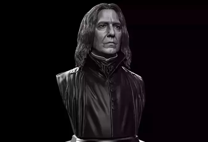 Severus Snape - Alan Rickman Bust 3D print model