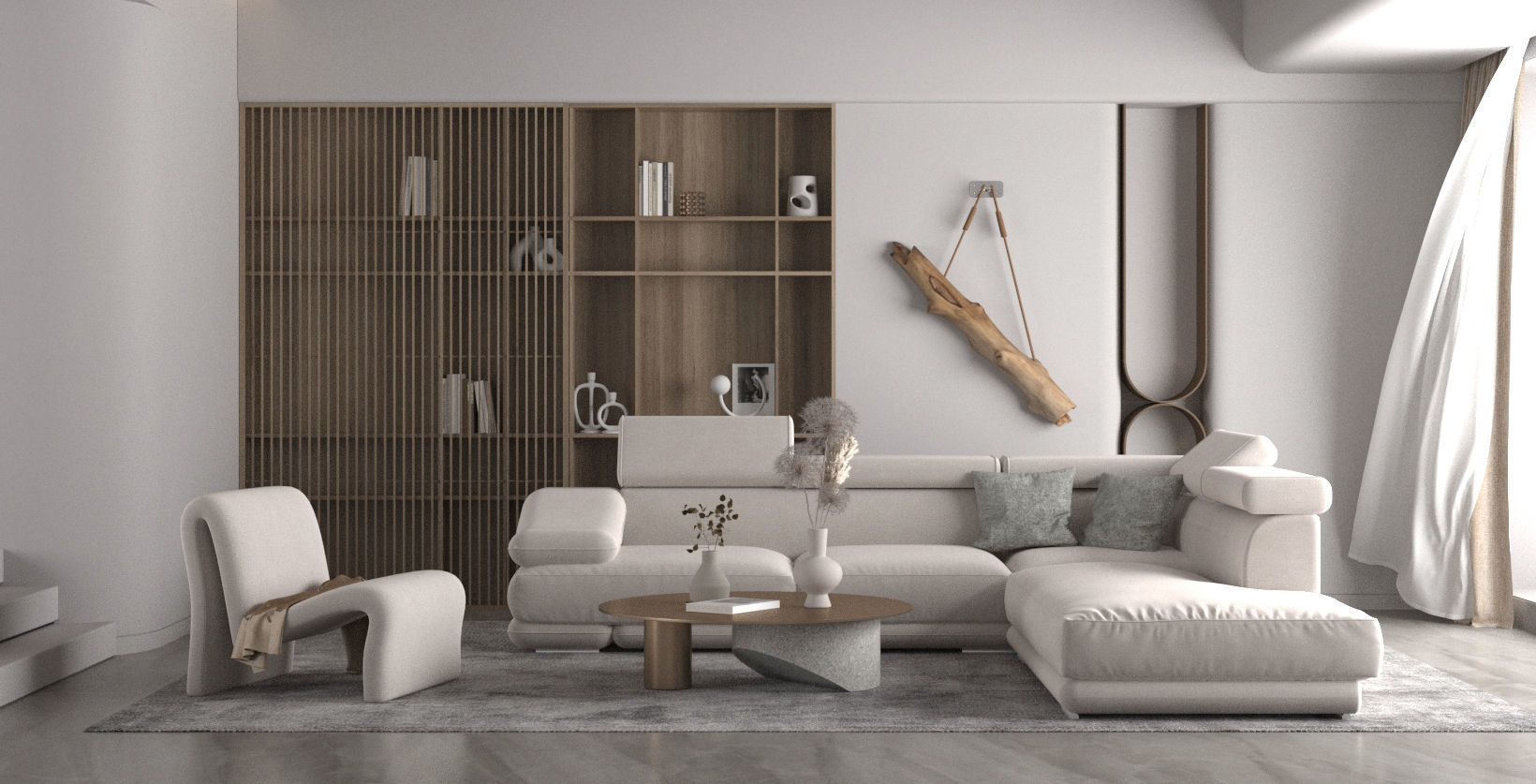 LIVING ROOM 1 3D model_5