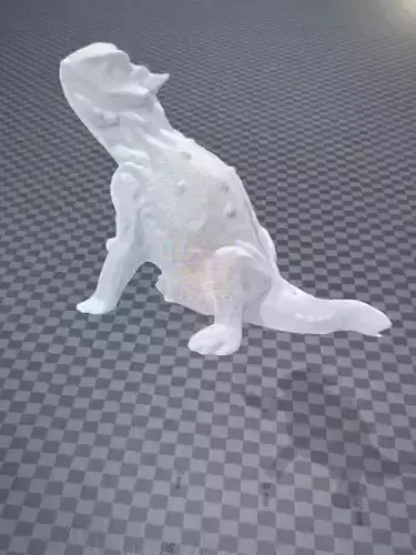 texas Horned Toad 3D print model