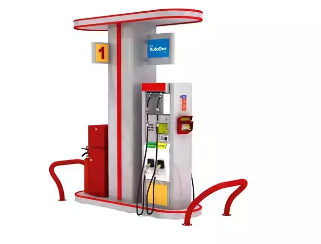 Autogas Fuel Pump Station 02